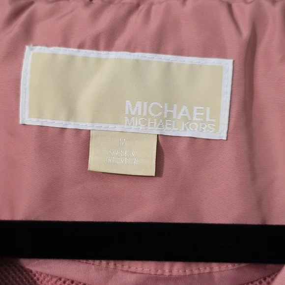 Michael Kors Pink Utility Jacket - Picture 7 of 8